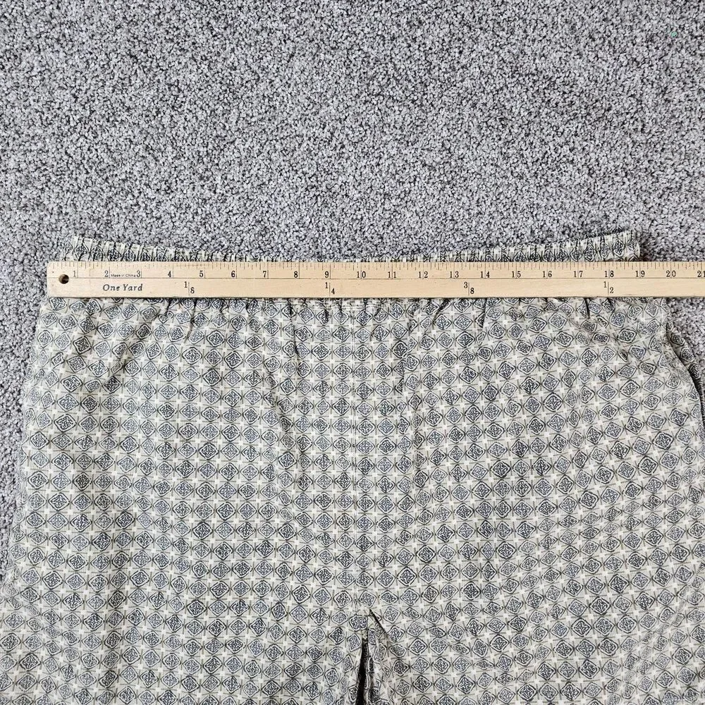 Vintage Chaps Ralph Lauren Shorts Mens XL Swim Trunks Lined Geometric AOP 90s